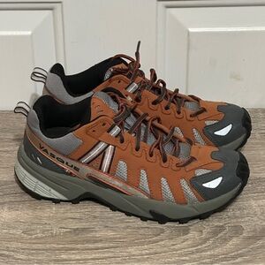Vasque Women’s Low Top Trail Hiking Shoes Burnt Orange/‎ Grey Lace Up Size 6.5 M